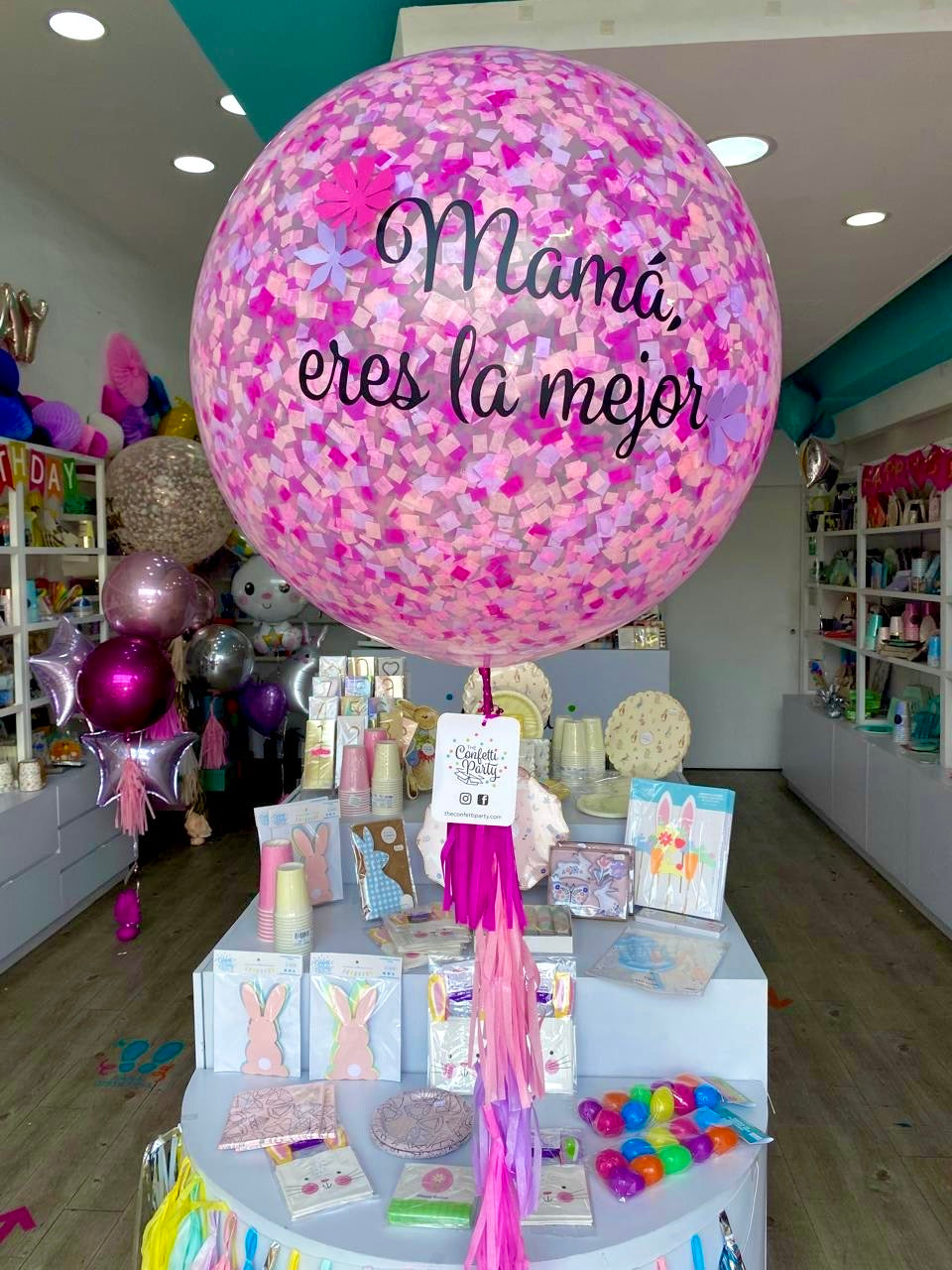 Globo Gigante Confetti - La mejor