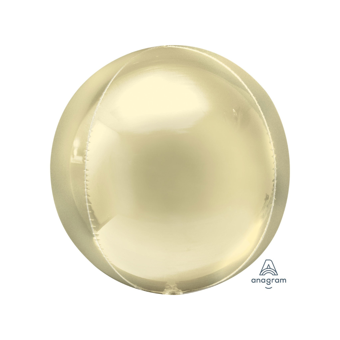 Globo Esfera - Amarillo Pastel