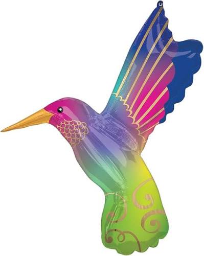 Globo Metálico grande - Colibrí