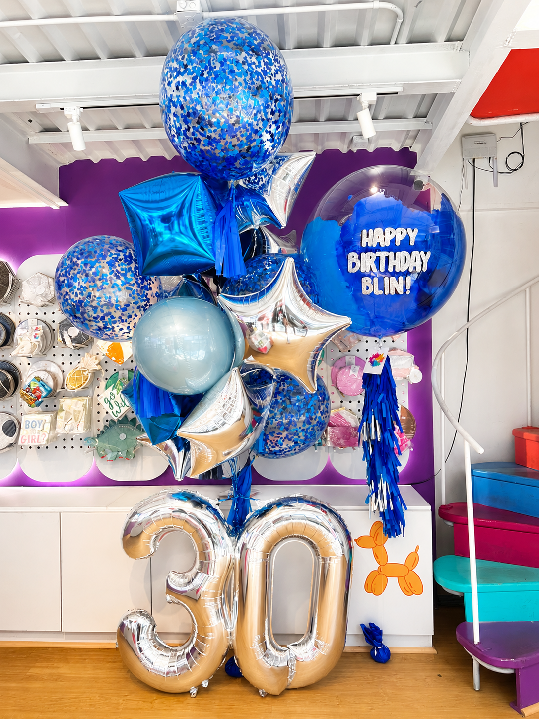 Bouquet - Birthday Blue