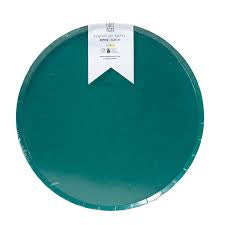 Plato - Verde Esmeralda Grande (8 piezas)