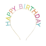 Diadema - Happy Birthday Pasteles (1 pieza)