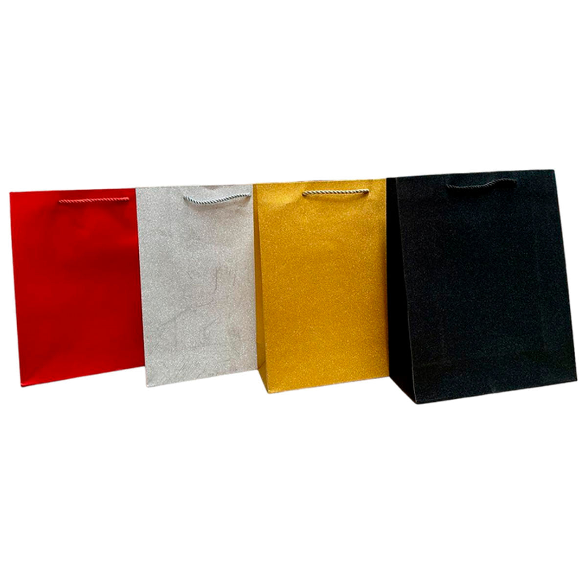 Bolsa de Regalo - Grande - Solid Glitter - Oro Rosa