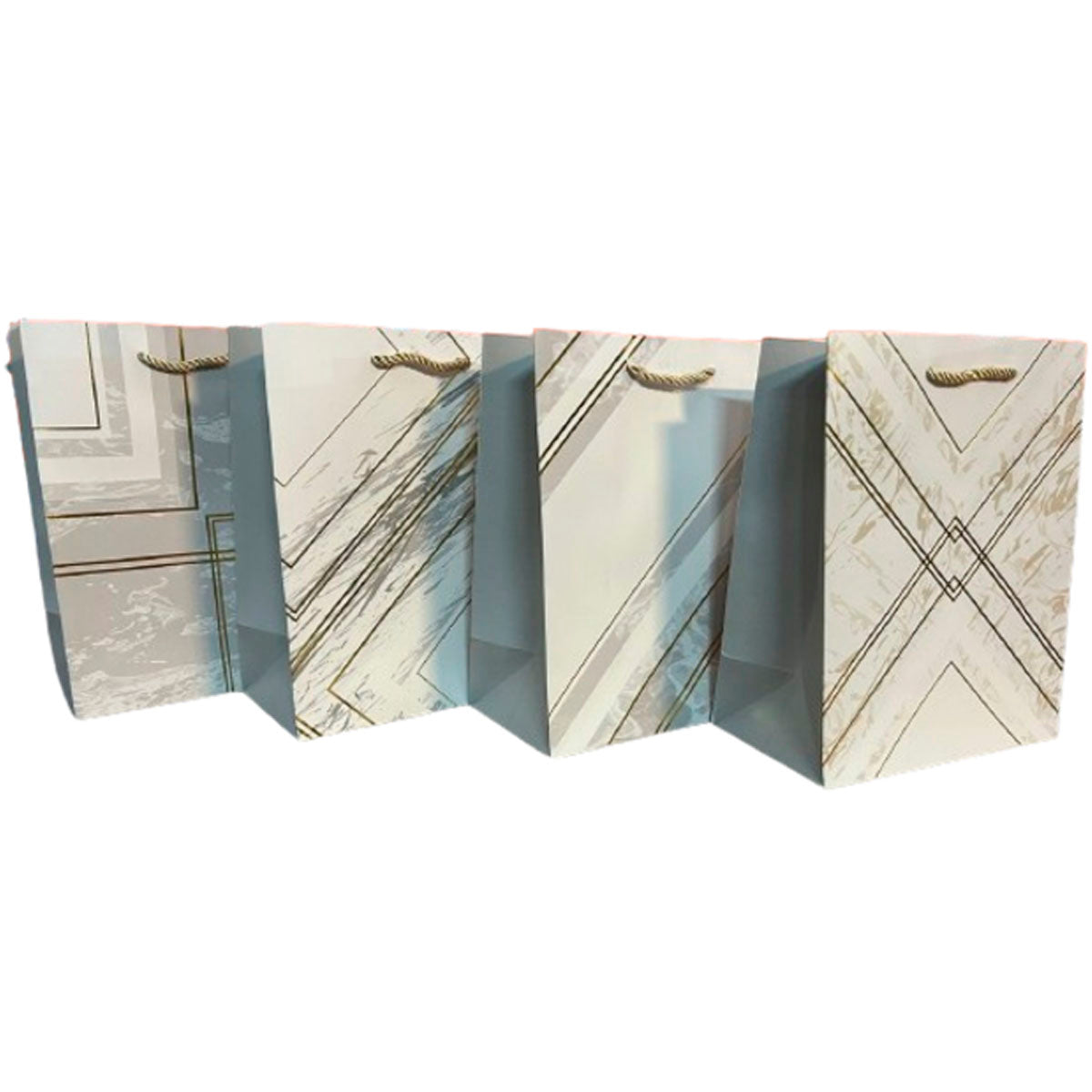 Bolsa de Regalo - Grande - Gold Line - Rombo