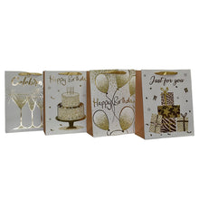 Cargar imagen en el visor de la galería, Bolsa de Regalo - Glam Gold - Mediana