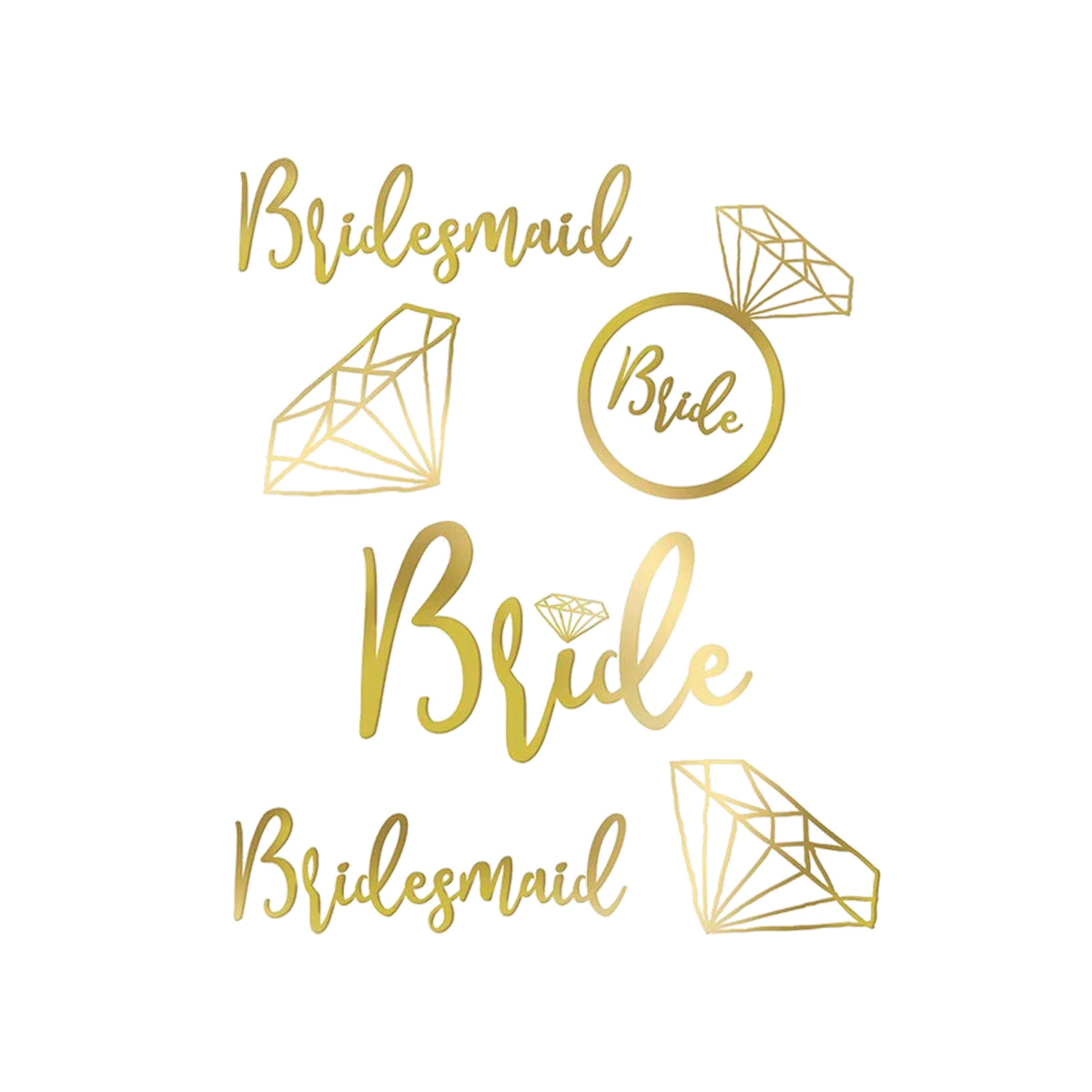Bride Tattoo (24 piezas)