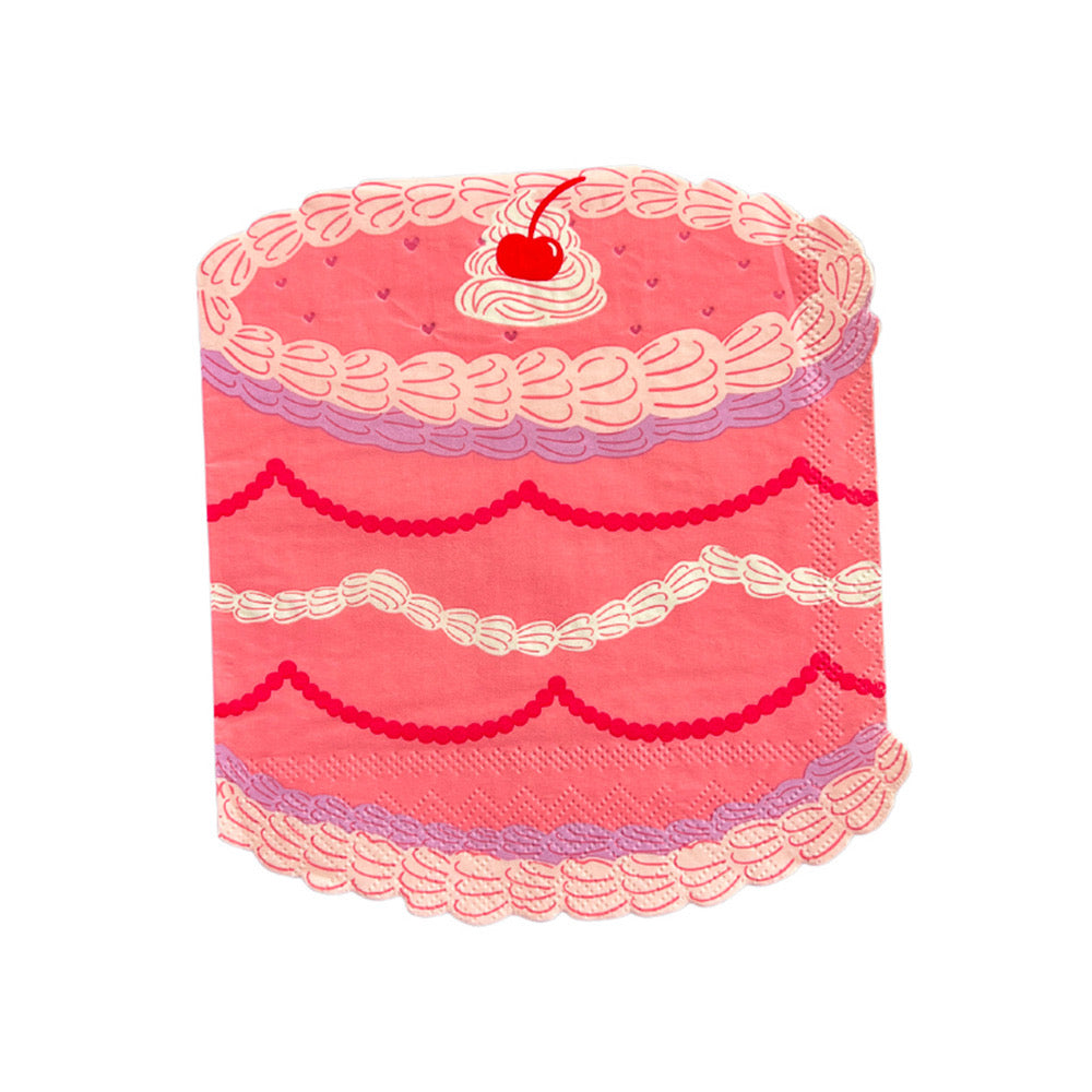 Servilleta Grande- Birthday cake