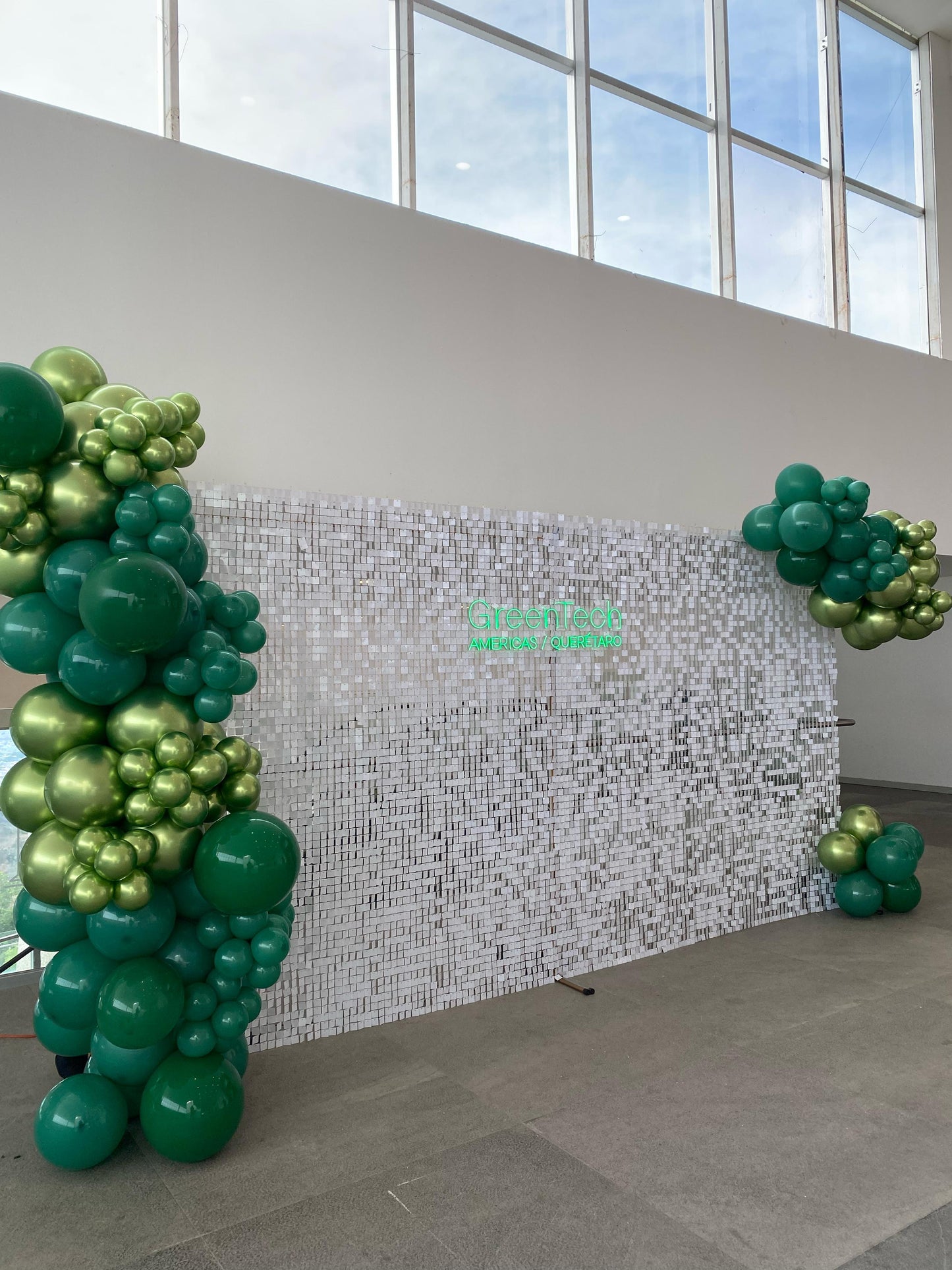 Shimmer Wall - Green Energy