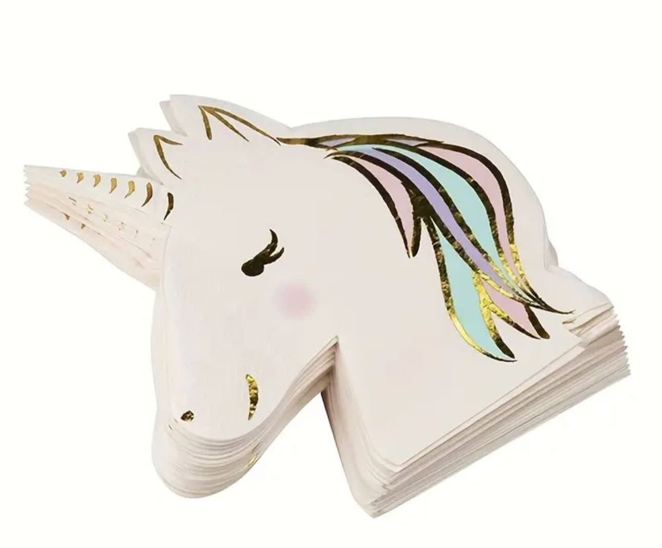 Servilleta Carita unicornio