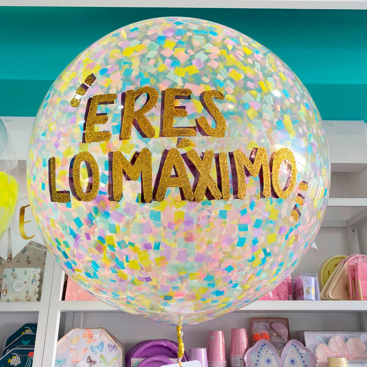 Globo Gigante Confetti - Alexa