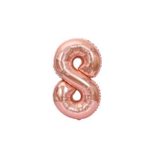 Numero Chico - Oro Rosa - 8