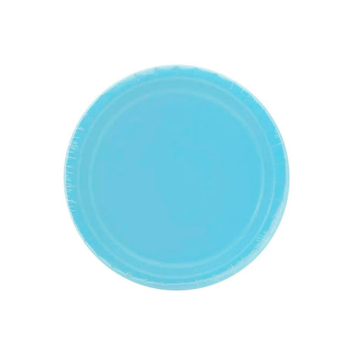 Plato Chico - Azul Pastel (20 piezas)