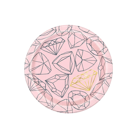 Plato Chico - Diamante (8 piezas)