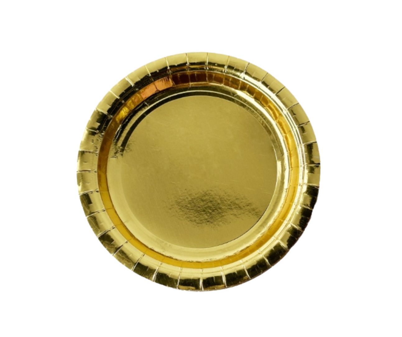 Plato Chico - Dorado Foil (8 piezas)