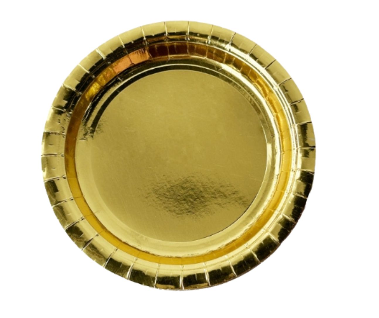 Plato Grande - Dorado Foil (8 piezas)