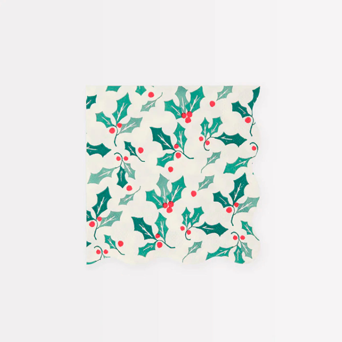 Servilleta Chica - Holly Pattern (16 piezas)