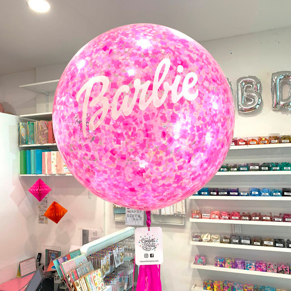 Globo Gigante Confetti - Barbie