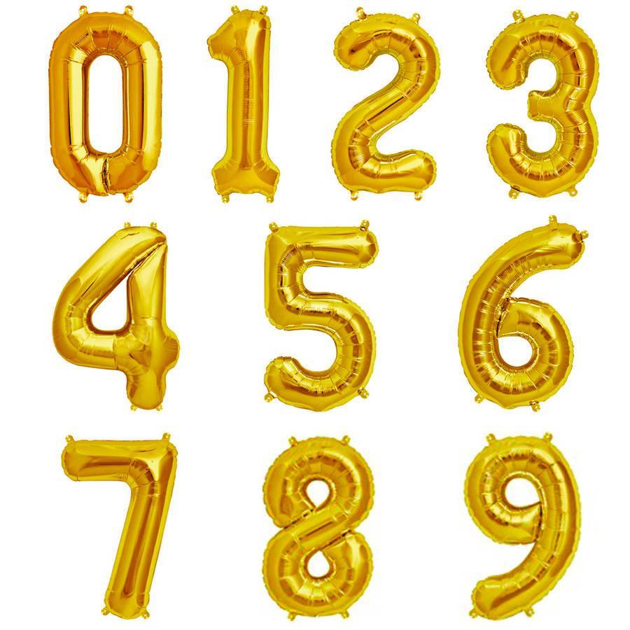 Numero Chico - Dorado - 0