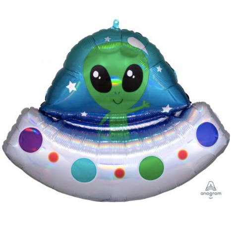 Globo Metalico - Ovni