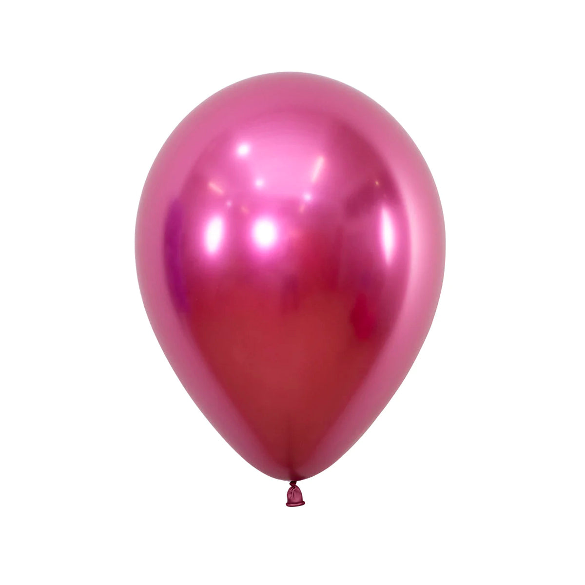 Globo Chico 11" - Cromado Fucsia