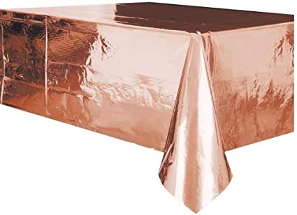 Mantel Oro Rosa Metálico