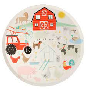 Plato Grande - Granja (8 piezas)