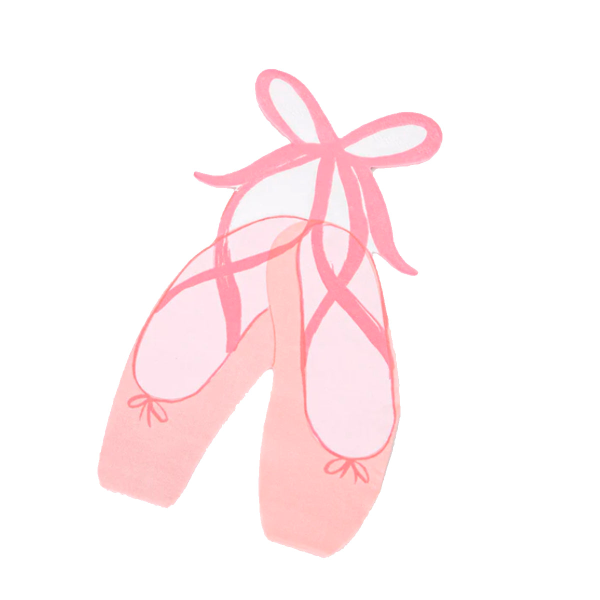 Servilletas Zapatillas de Ballet (16 piezas)