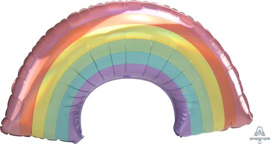 Globo Metalico - Arcoiris Pasteles
