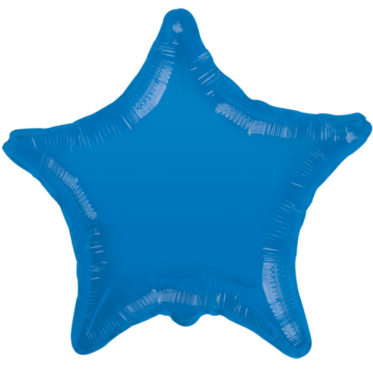 Globo Estrella - Azul Rey