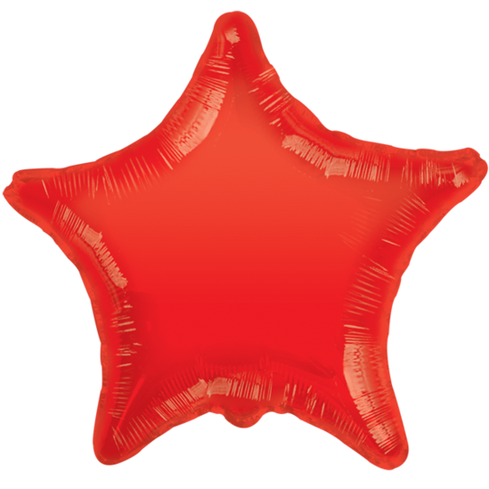 Globo Estrella - Rojo