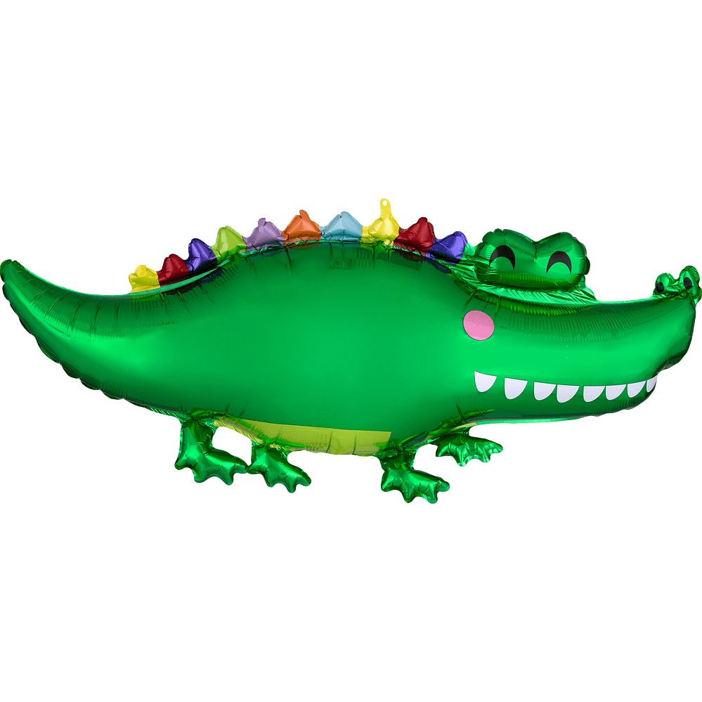 Globo Metálico Cocodrilo