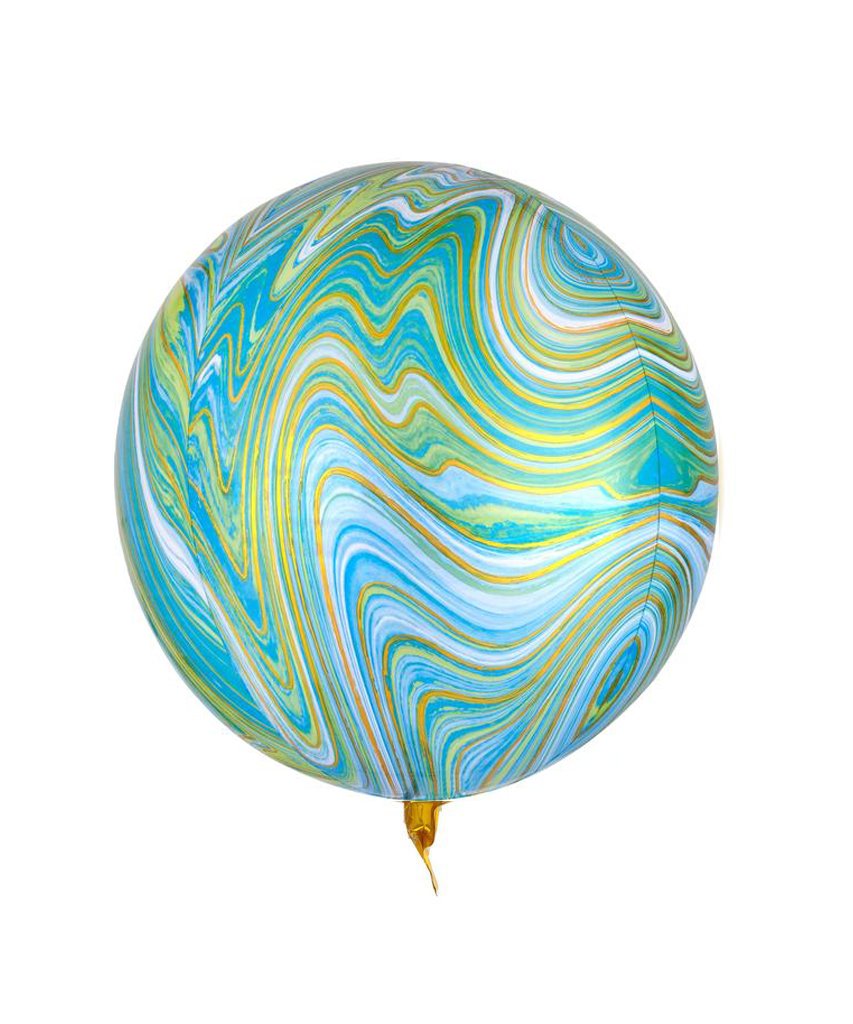 Globo Esfera - Marblez Verde