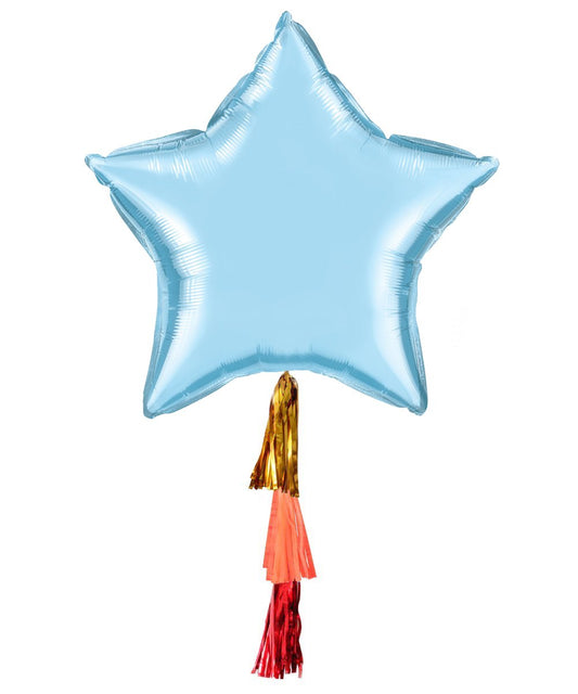 Globo Estrella Gigante - Azul Claro