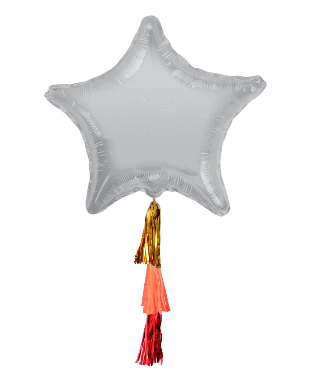 Globo Estrella Gigante - Plata