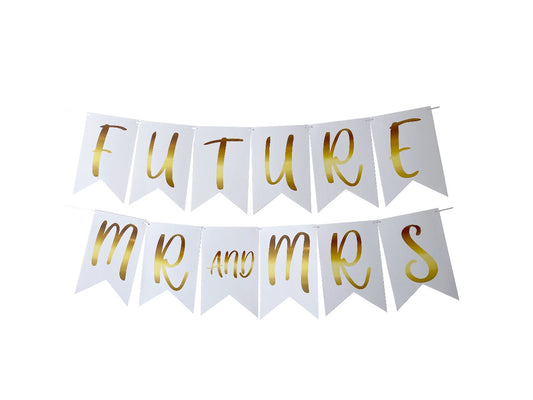Letrero - Future Mr and Mrs