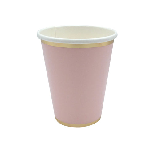 Vaso Rosa Claro - chico (8 piezas)