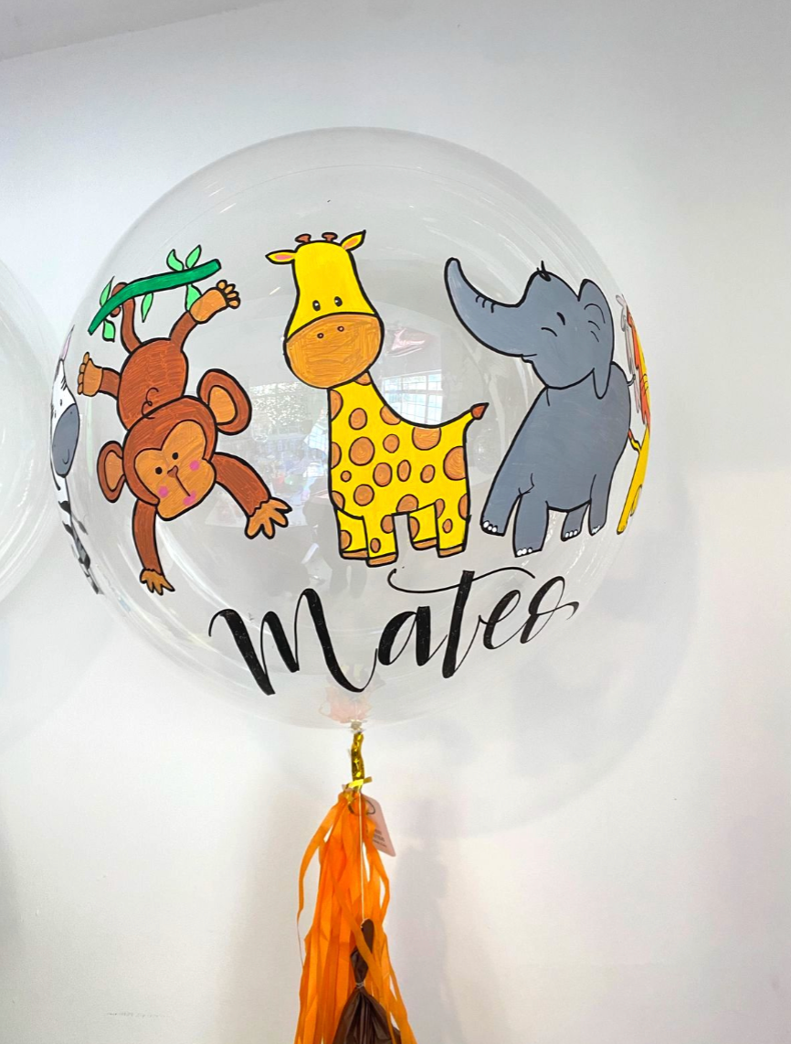 BURBUJAS PINTADAS A MANO