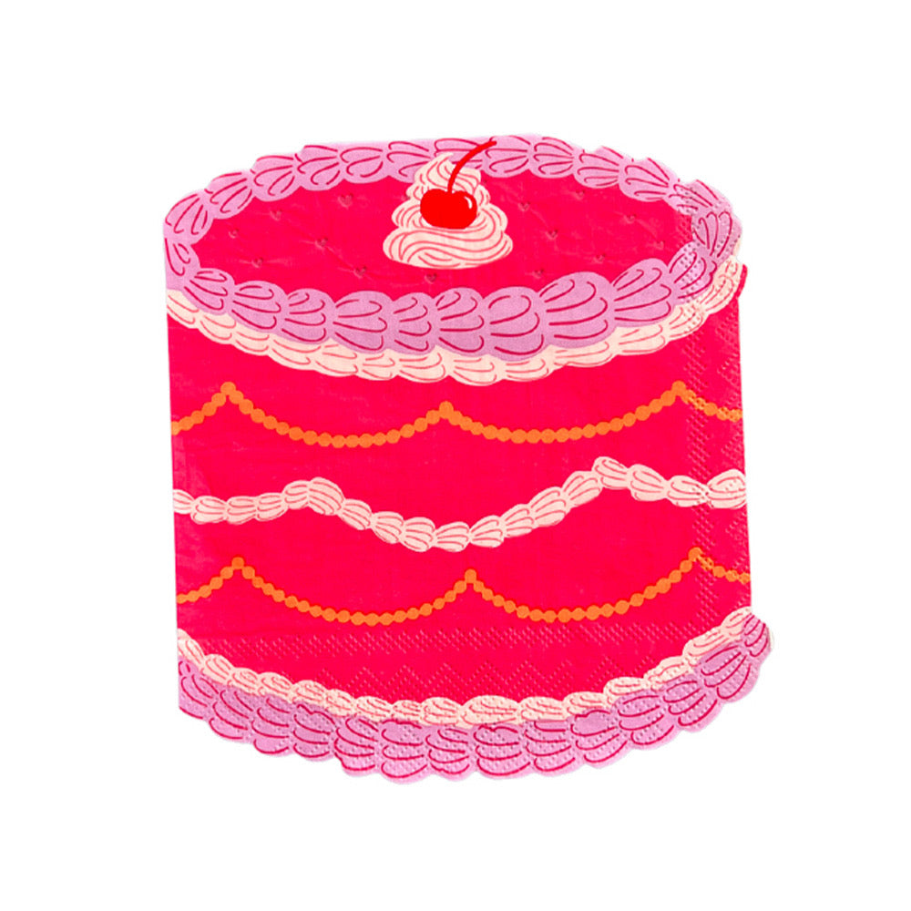 Servilleta Grande- Birthday cake
