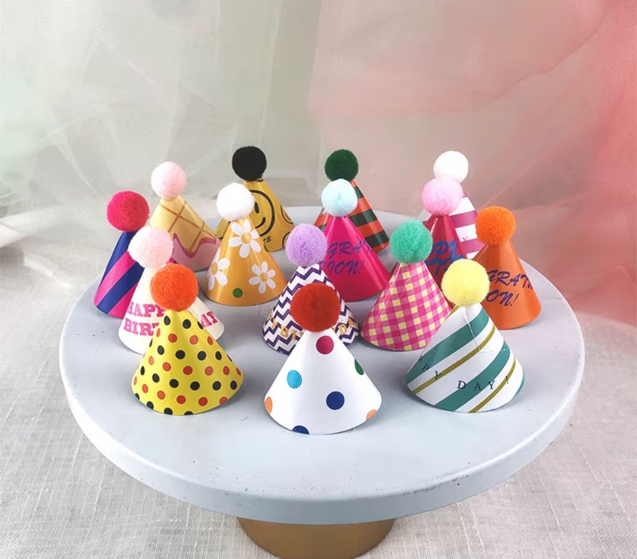 Mini Gorritos - Party  (15 piezas)