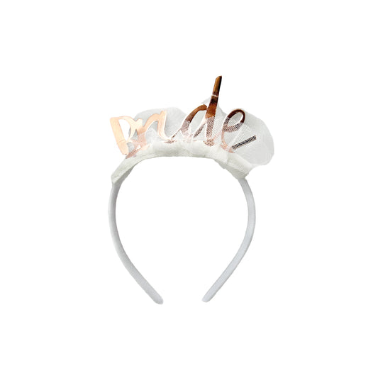 Diadema -  Velo Bride  (1 pieza)