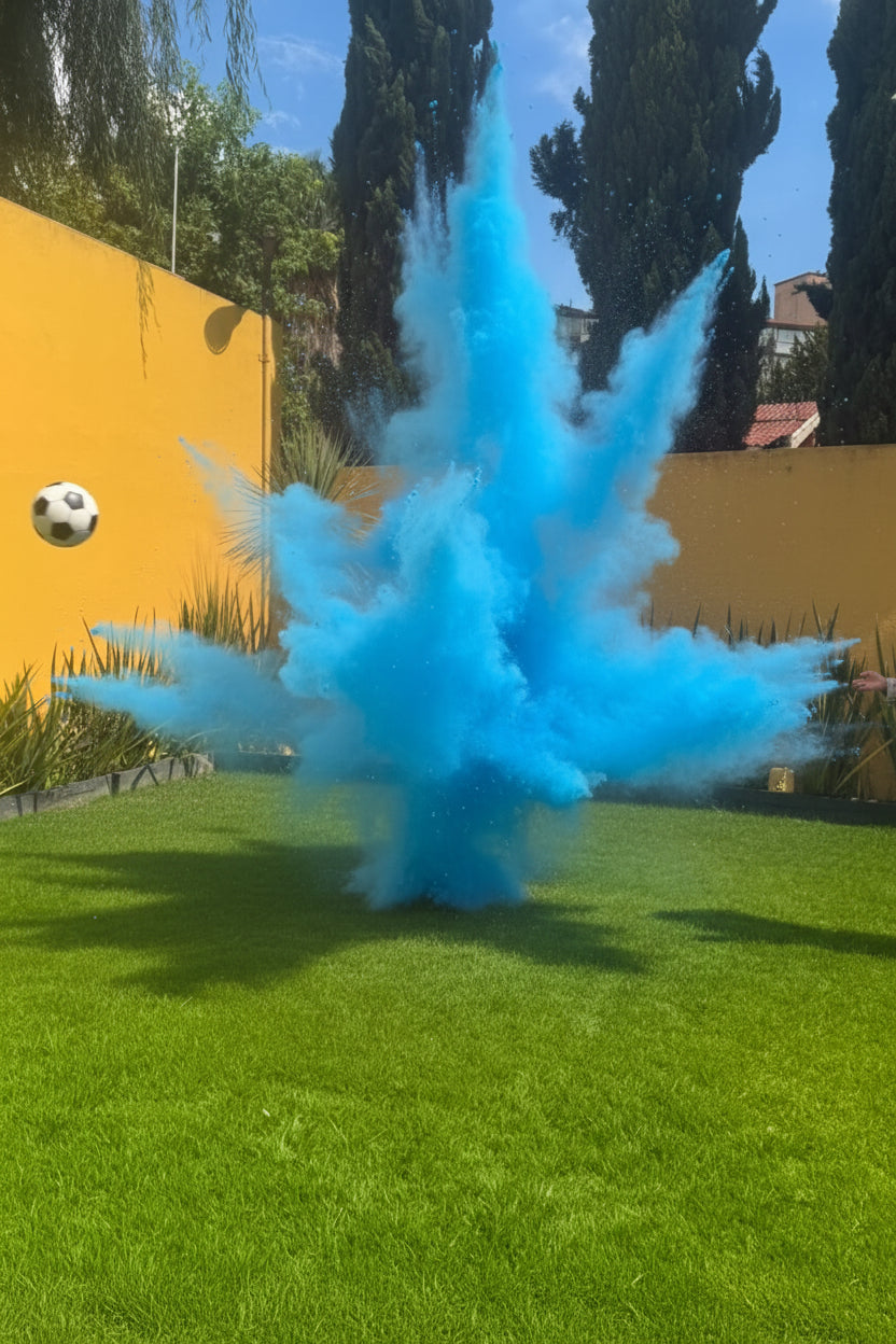 Balón de Revelación de Género Azul