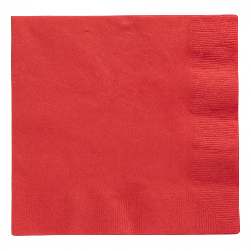 Servilleta roja (50 piezas)