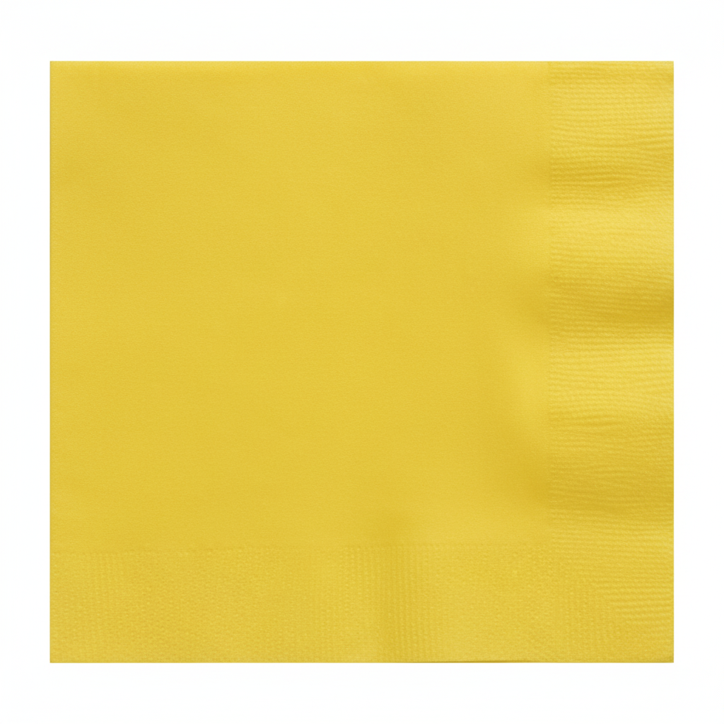 Servilleta amarilla (50 piezas)