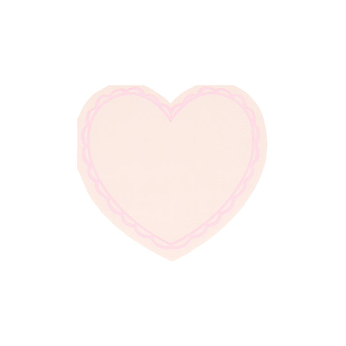 Servilletas chica Pastel Heart (x16)