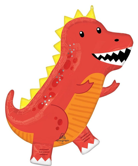 Globo Metálico - Dinosaurio