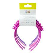 Diademas de plástico HAPPY BIRTHDAY 6 pzas