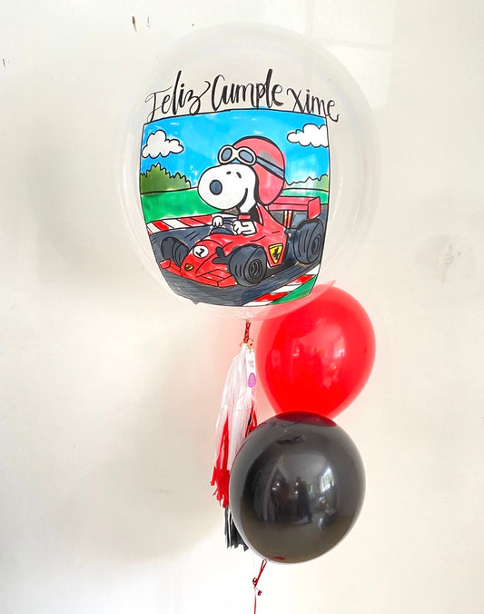 Burbuja Grande - F1 Snoopy
