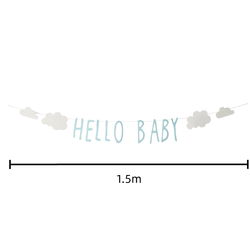 Letrero - Hello Baby