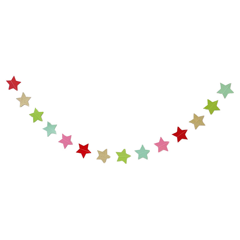Guirnalda - Estrellas Multicolor