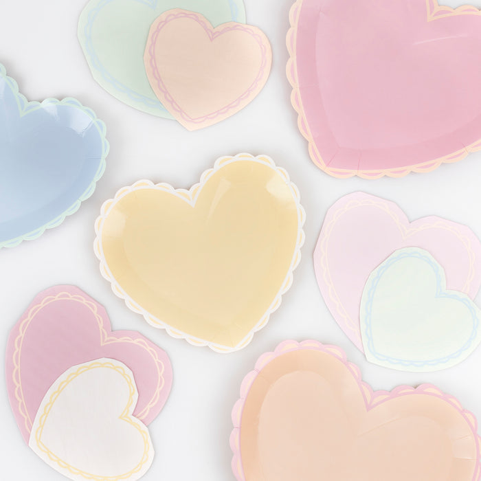 Servilletas chica Pastel Heart (x16)